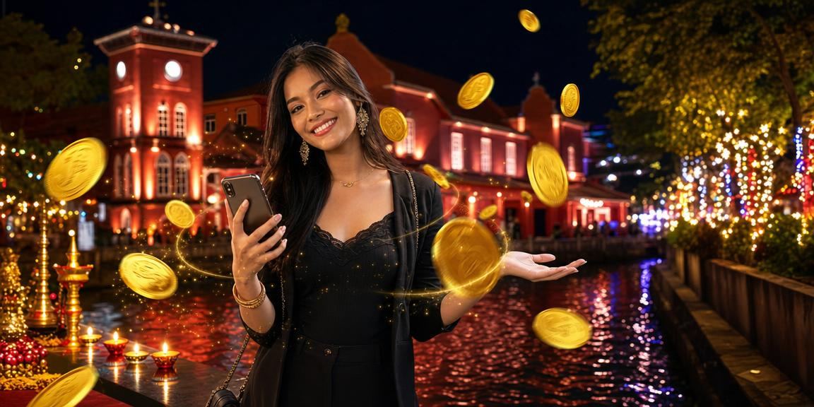 Pengguna Melaka memasang aplikasi 15f pada peranti Android untuk nikmati bonus pendaftaran